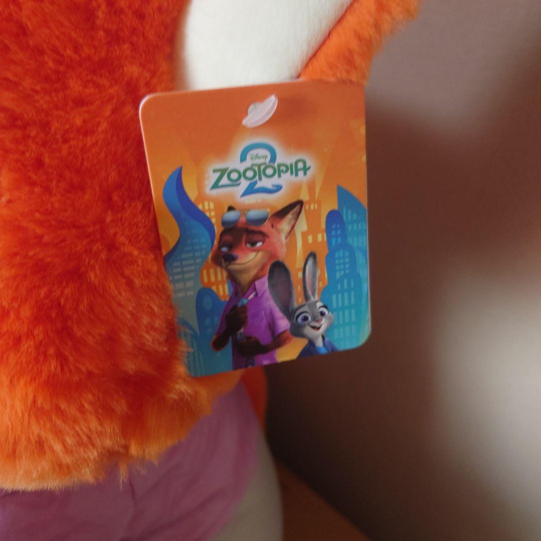 お顔厳選 コストコ ディズニー ズートピア2 ニックぬいぐるみ