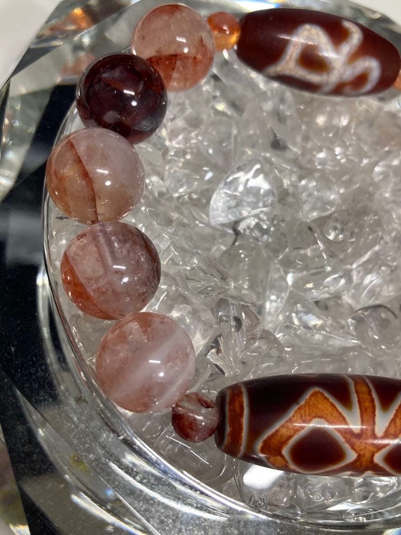 激推し！　高級品！　天然石　天珠　ブレスレット　①