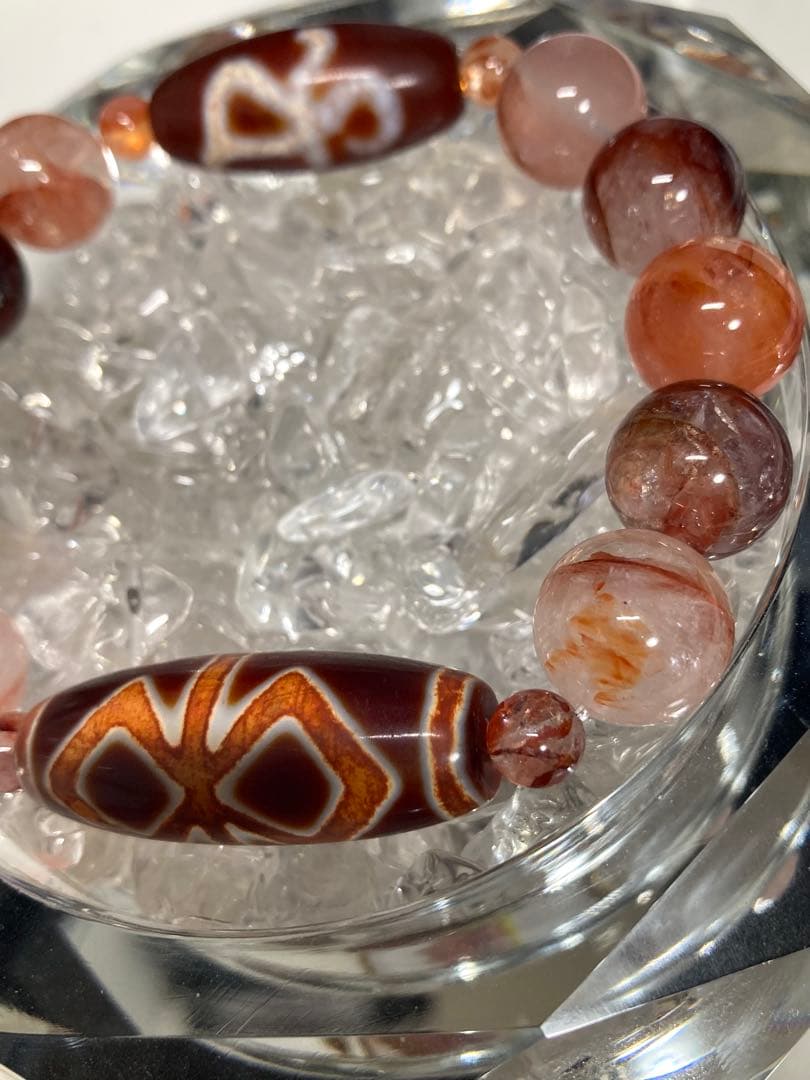 激推し！　高級品！　天然石　天珠　ブレスレット　①