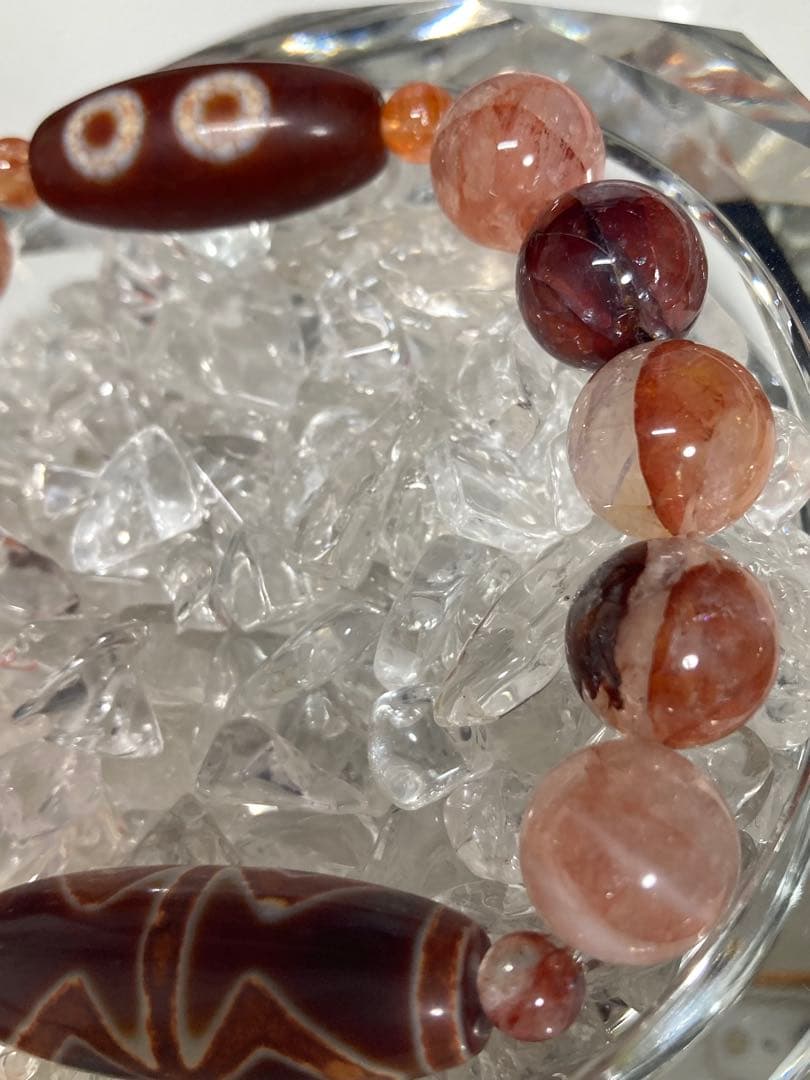 激推し！　高級品！　天然石　天珠　ブレスレット　①