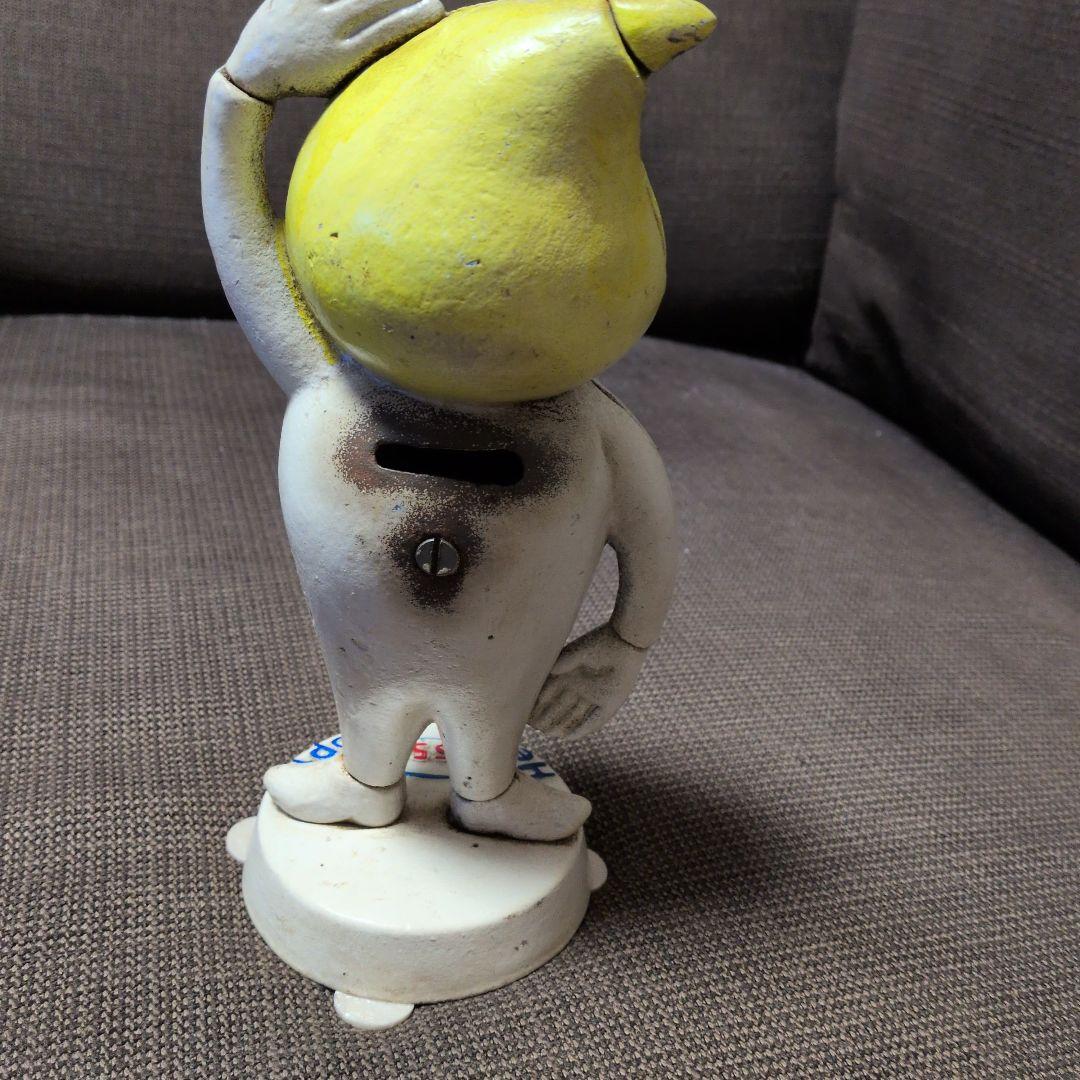 Esso boy 鋳物製貯金箱