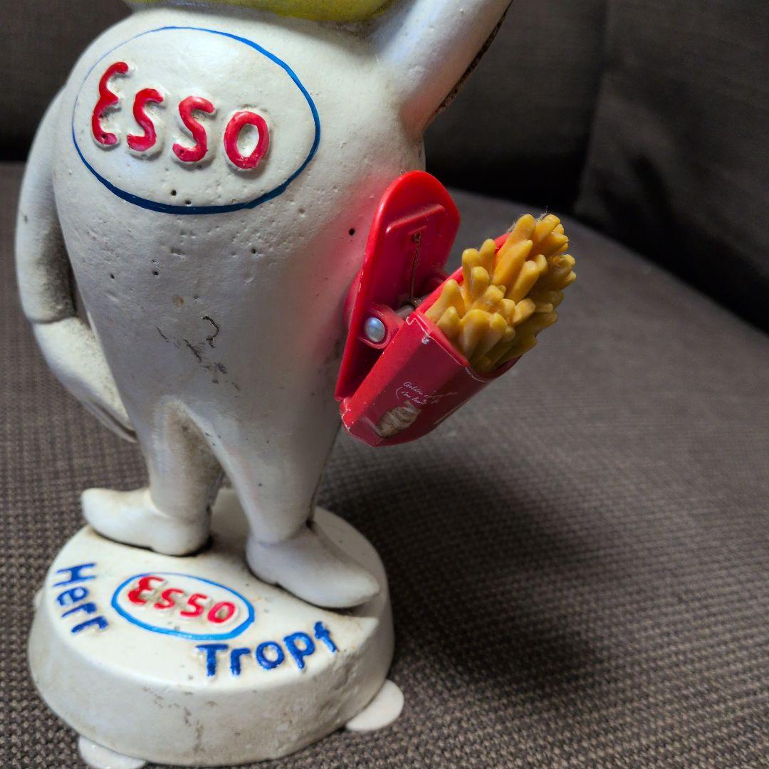 Esso boy 鋳物製貯金箱