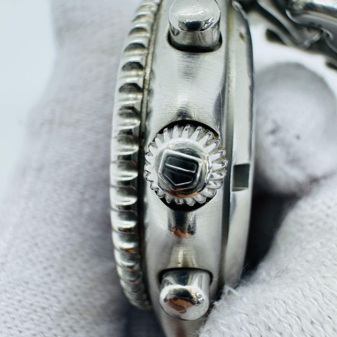 ✨TAGHEUER✨タグ・ホイヤー✨クロノグラフ✨シルバー✨デイト✨腕時計✨