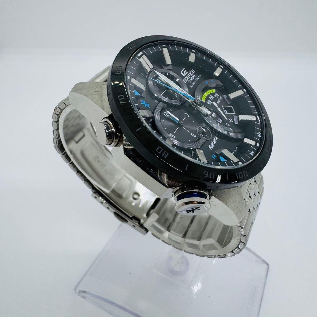 ✨CASIO✨カシオ✨エディフィス✨デイト✨ブラック文字盤✨クロノグラフ✨腕時計