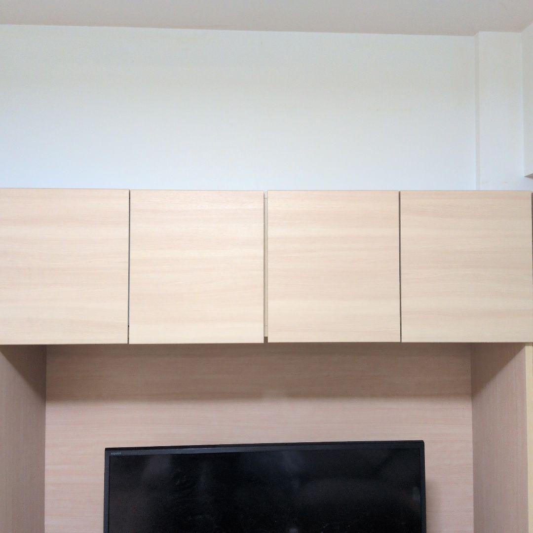 壁面収納テレビボード【②本体の出品分です】