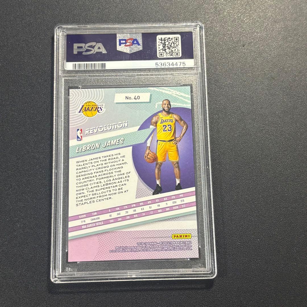 PSA 10] Lebron James 2018 Revolution - メルカリ