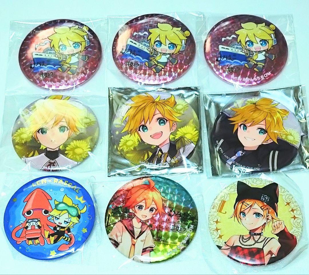 初音ミク×チロルチョコ スクエア缶バッジ 全6種セット