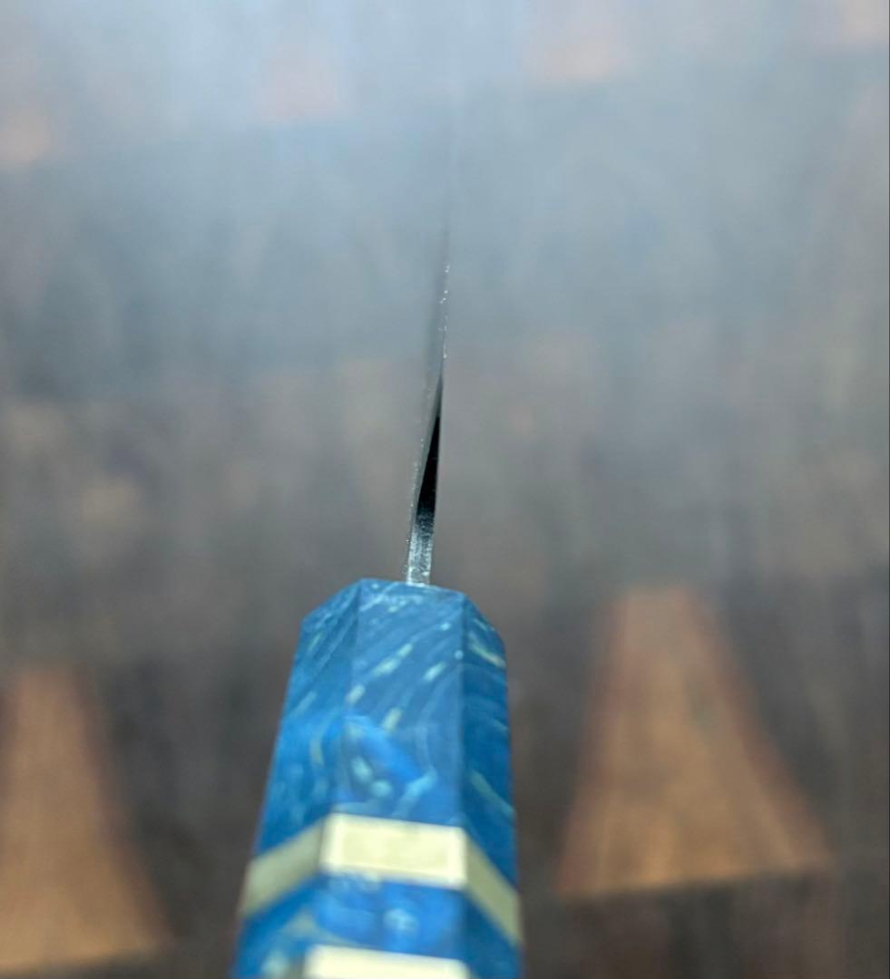 関　打刃物　VG10 ダマスカス　ペティナイフ　150mm 包丁　スタビライズ