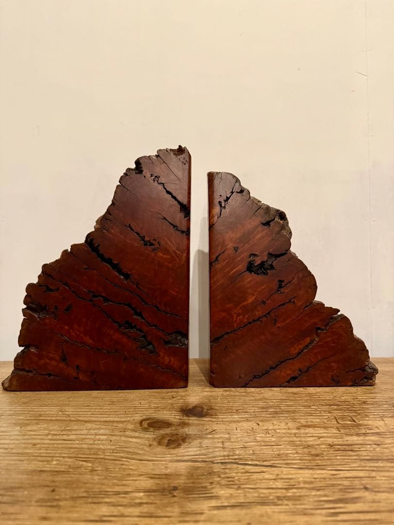 天然木 ブックエンド オーストラリア