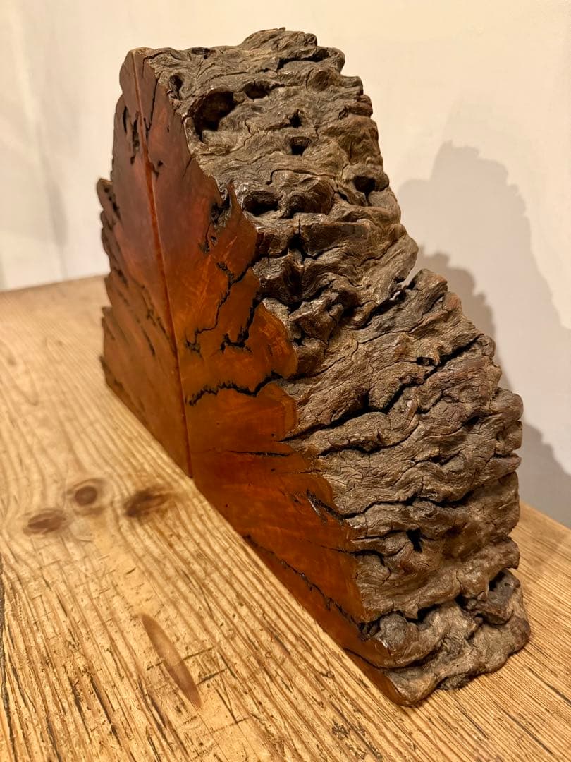 天然木 ブックエンド オーストラリア