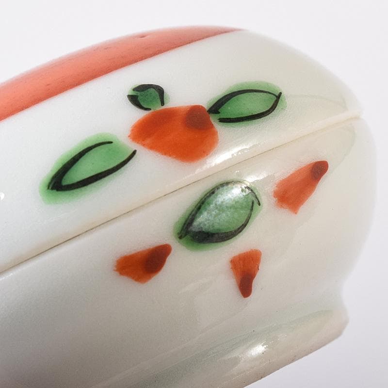 茶道具 清風与平造 赤絵 香合 共箱 M R8244 - メルカリ