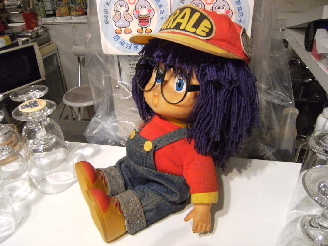 昭和レトロ☆日本製☆80年代☆Dr.スランプ アラレちゃん ぬいぐるみ