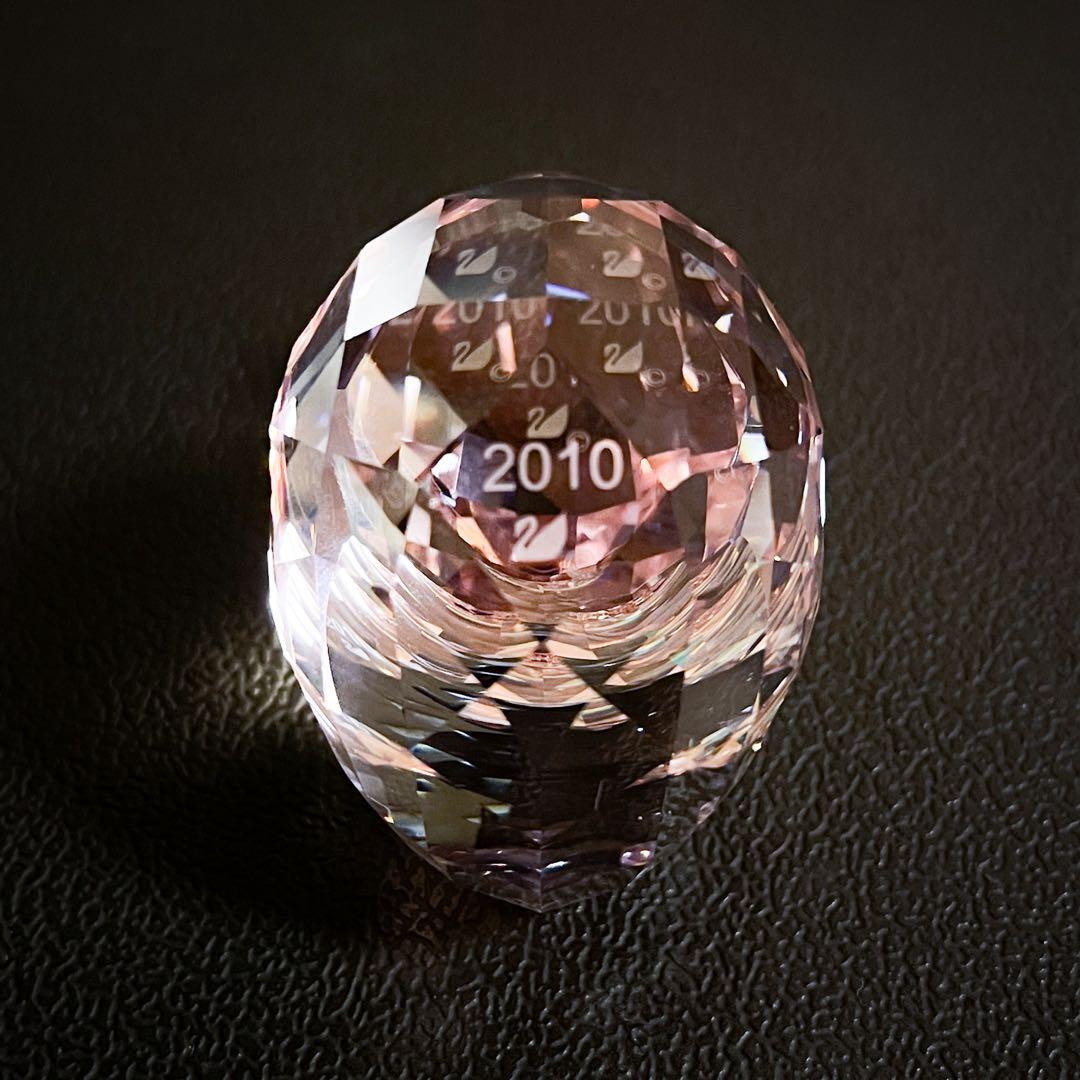 【スワロフスキー●ハッピーダック ピンク 2010／美品】