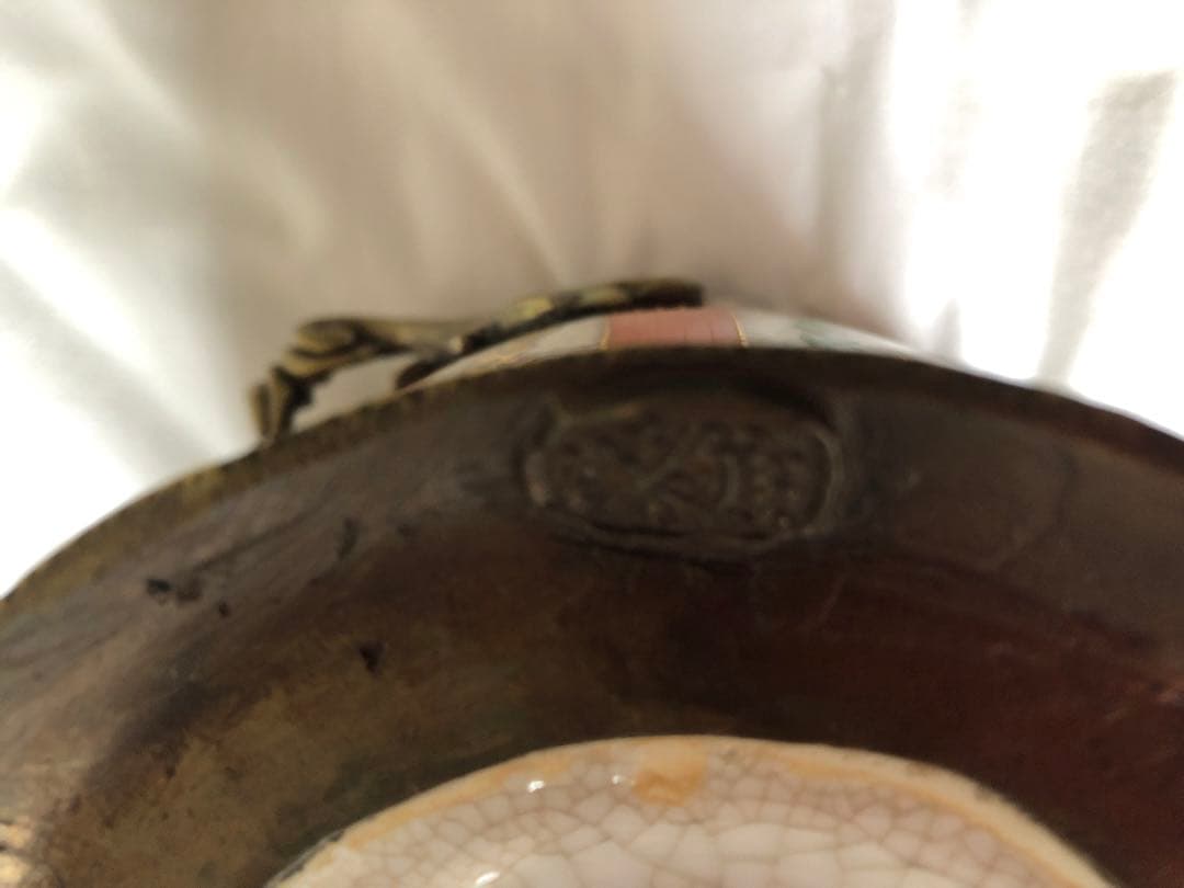 美品、伝統キャニスター(丸)＃ネイティブ格雷斯中国(基源グレースチャイナ)