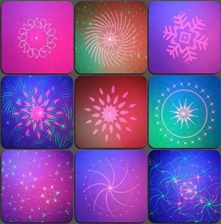 ❤多彩なイルミネーションパターン❣魅惑的な空間演出が無限大♪❤レーザーライト