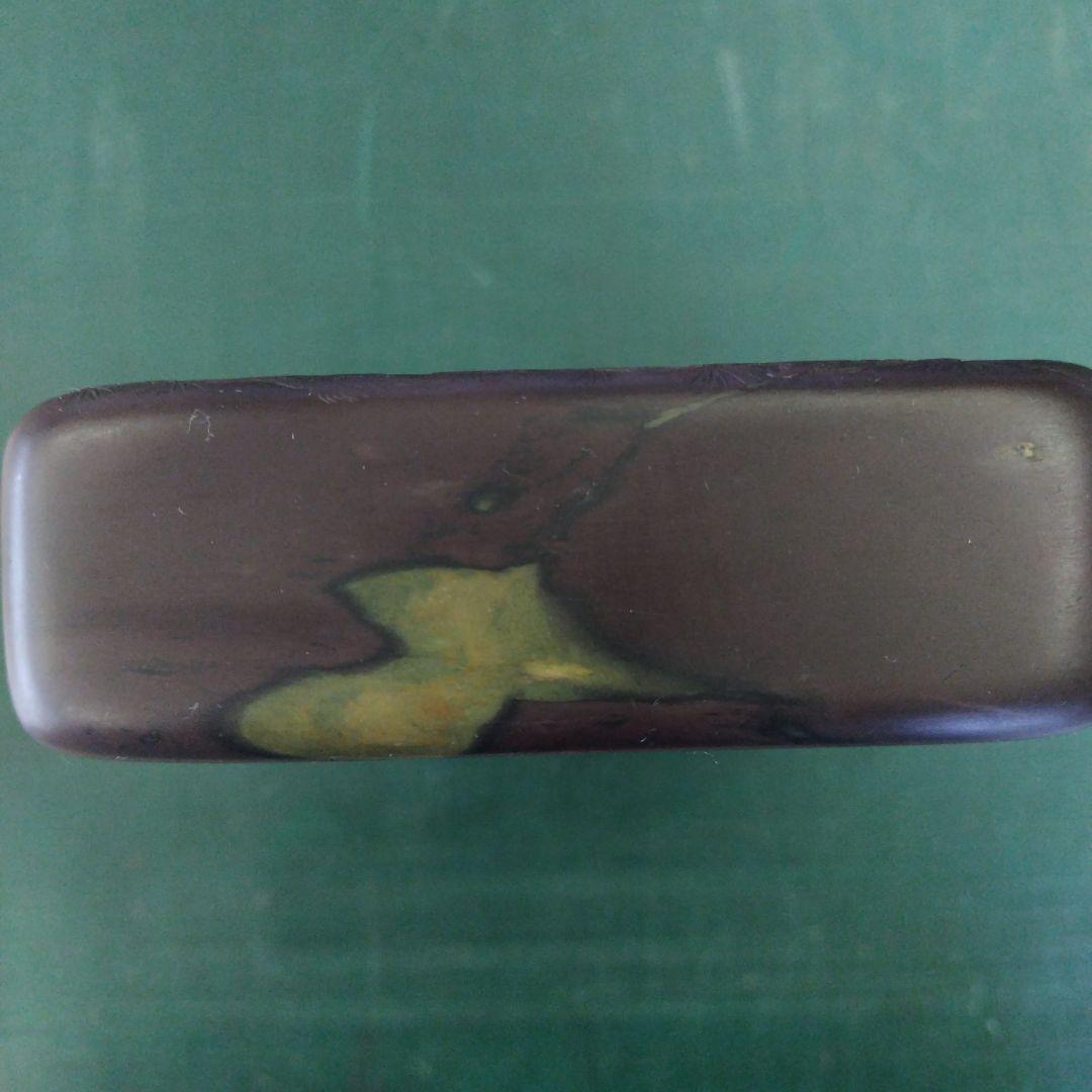坑仔巌端渓　　20㎝ｘ12.5㎝ｘ4.5㎝　　実用硯