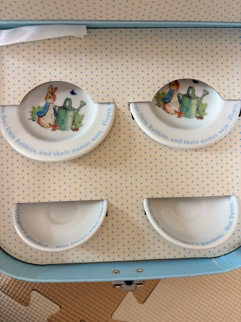  子供用ティーセット ピーターラビット