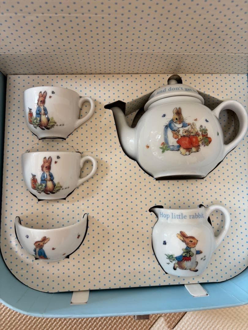  子供用ティーセット ピーターラビット