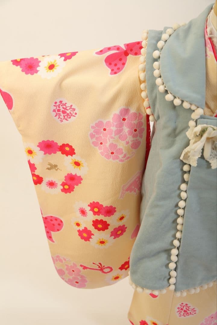 七五三○七五三着物○被布セット○着物○被布○3歳女の子○キッズ着物○セイコマツダ