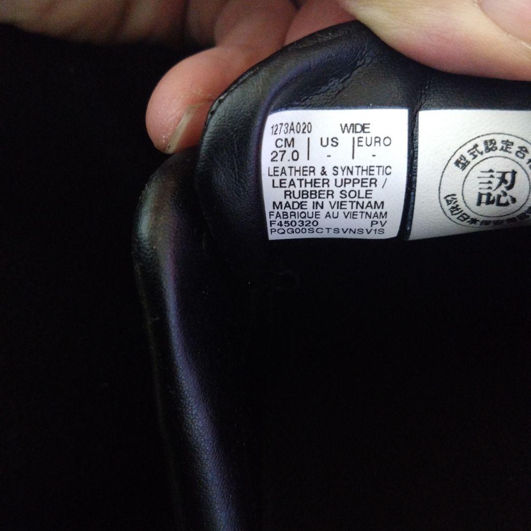 オ*ラ様 ASICS ブラック安全靴 JSAA認証27cm