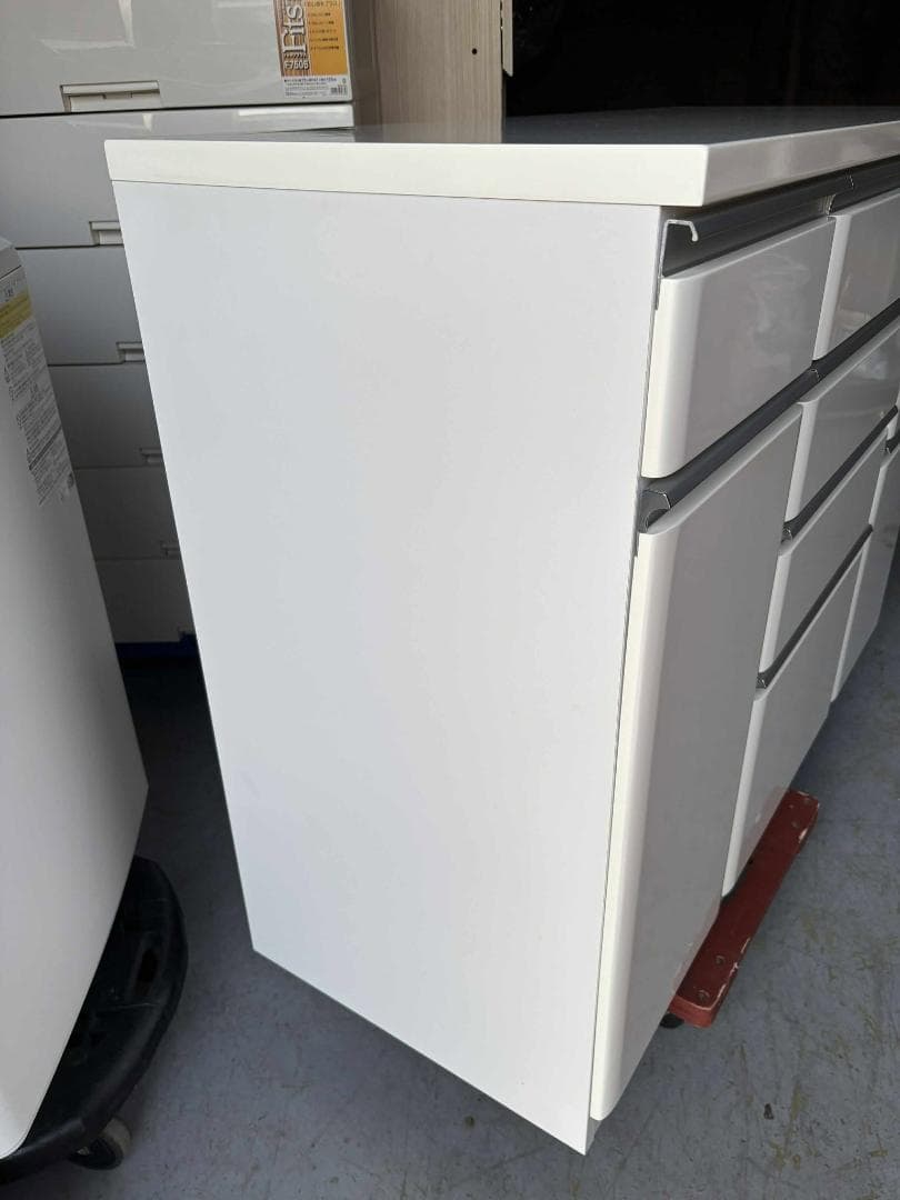 NITORI キッチンカウンターキッチンキャビネット幅120cm Used/美品