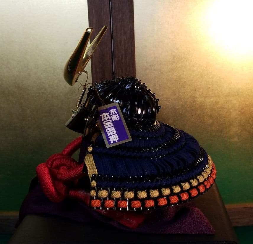 五月人形　平安美光作　10号　伊達兜