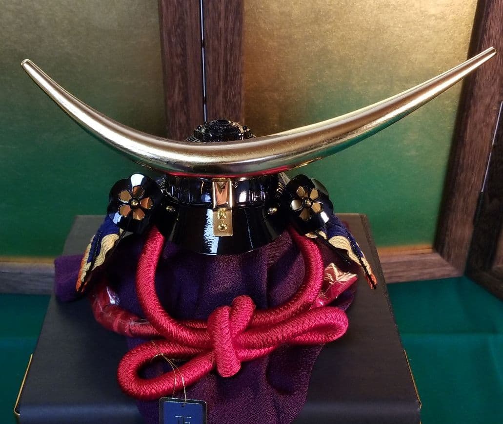 五月人形　平安美光作　10号　伊達兜