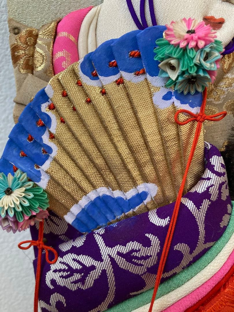 《木箱あり》　御羽子板　高級　押絵羽子板　　昭和レトロ　民芸品　日本　伝統