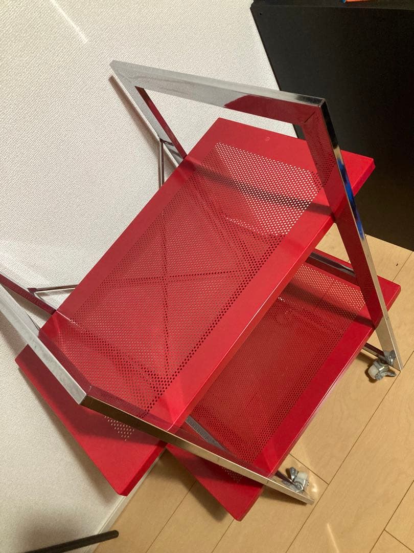 スチールラック キャスター付き