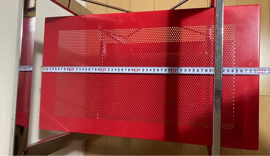 スチールラック キャスター付き