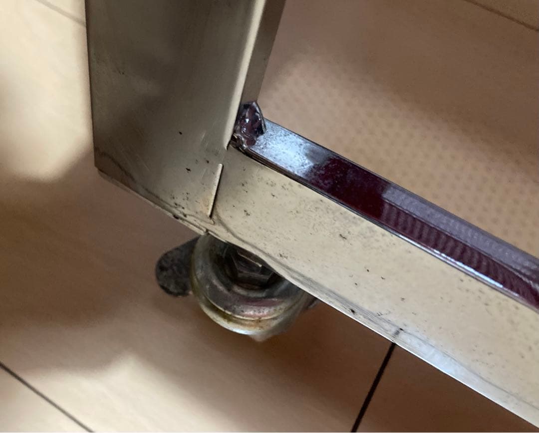 スチールラック キャスター付き