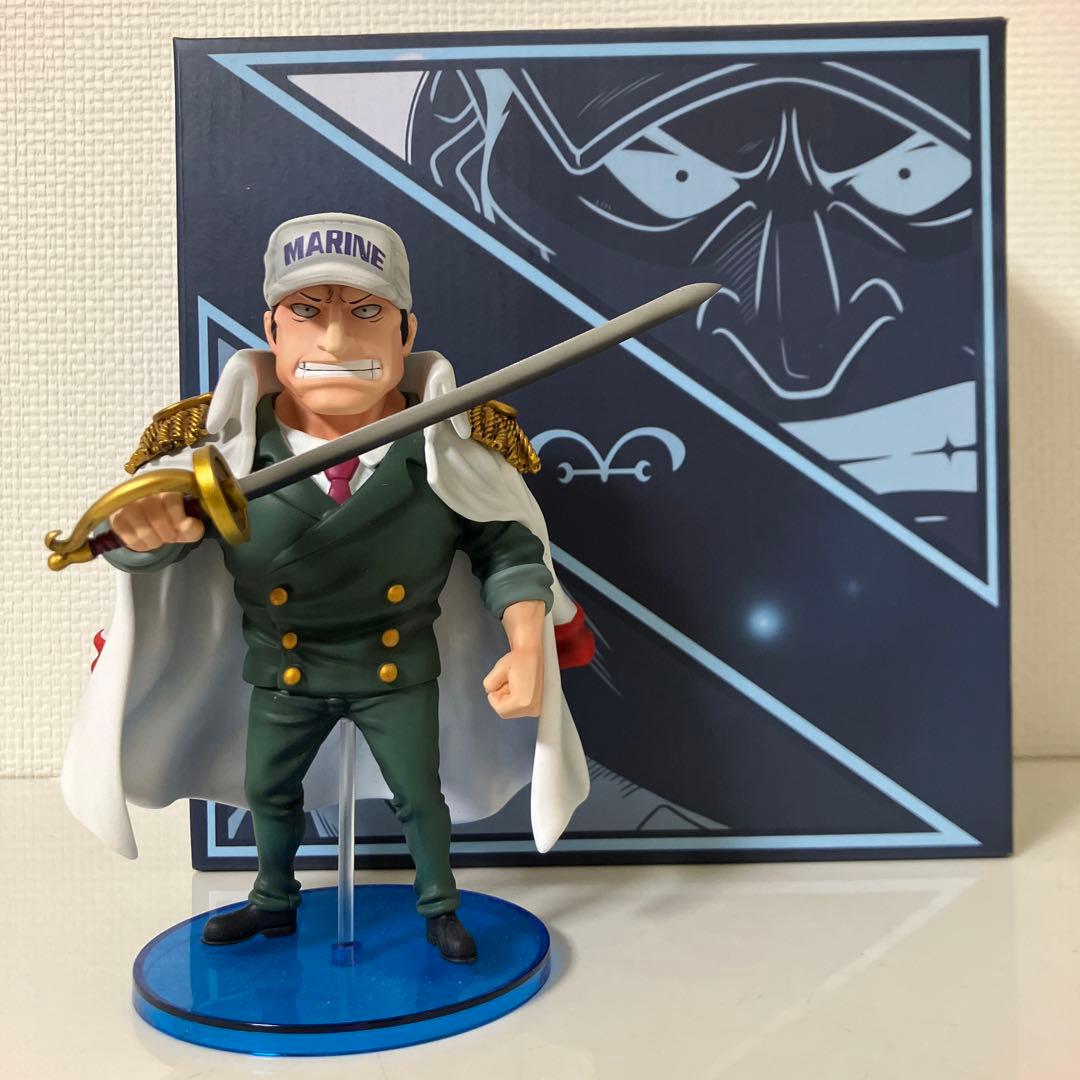 ワンピースフィギュア 海軍中将 ラクロワ yzスタジオ - メルカリ