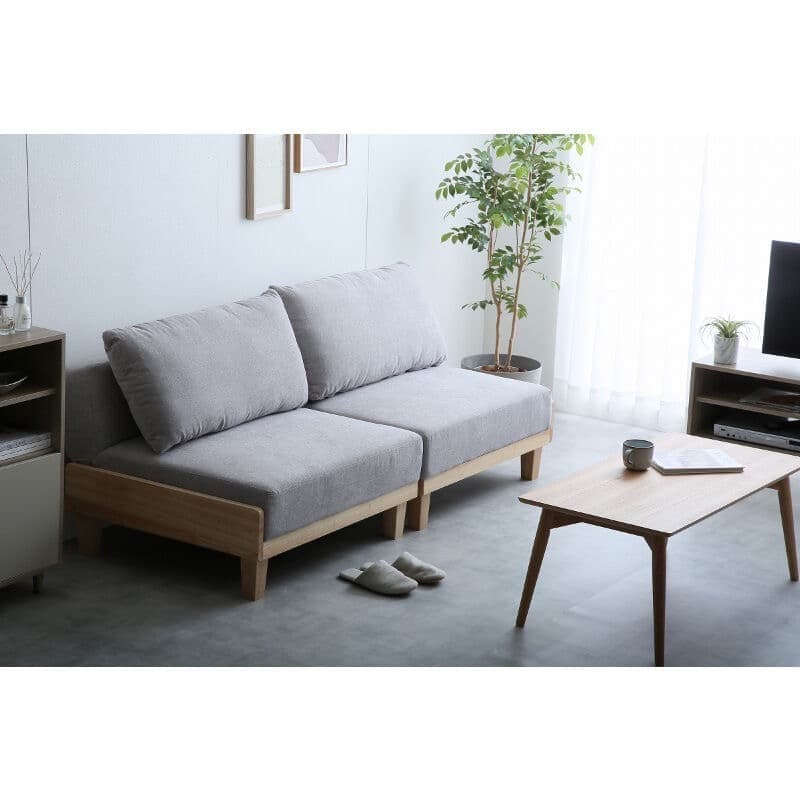 ソファベッド リクライニング ベッド ソファ インテリア グレー ブラウン