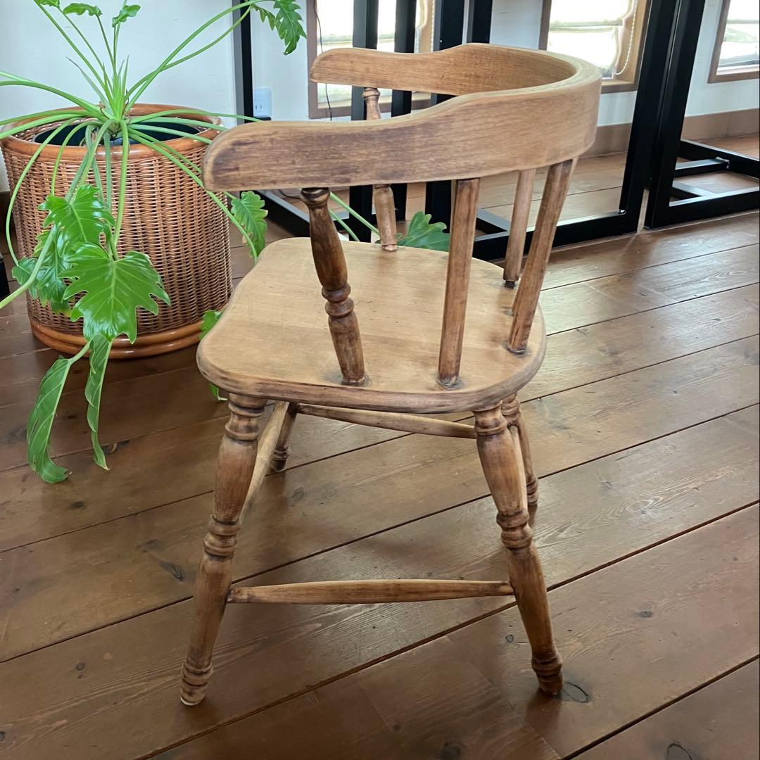 チャイルドチェア 子供椅子 ウィンザーチェア 中古家具 ナチュラルウッド
