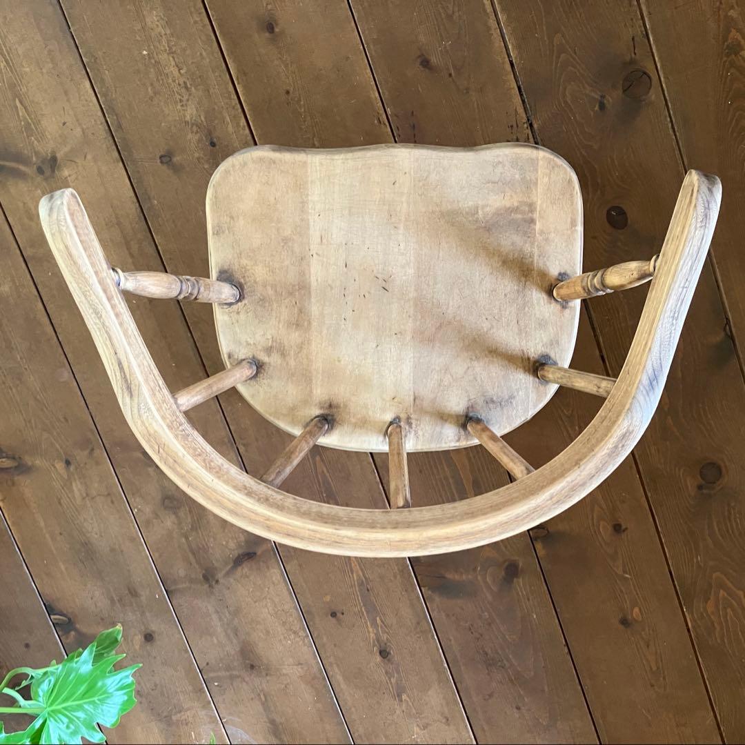 チャイルドチェア 子供椅子 ウィンザーチェア 中古家具 ナチュラルウッド