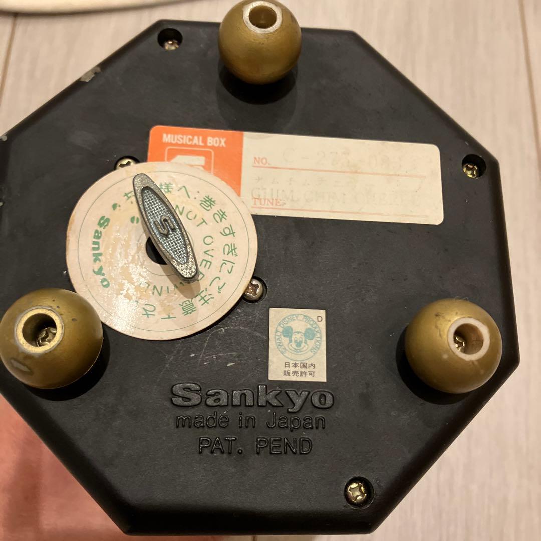 オルゴール　ディズニーキャラクター　　日本製　ジャンク