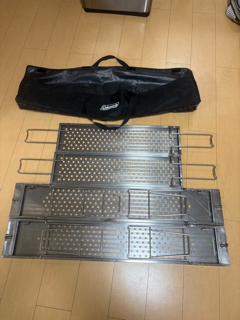 コールマン セット売り 焚き火 ケトル トライ ファイヤープレイス