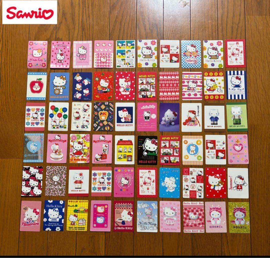d*9様 ハローキティ コレクターズカード 60枚 アルバム一冊