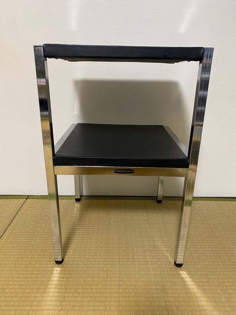 ステンレス製収納チェア