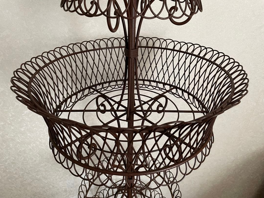 アイアン4段シェルフ