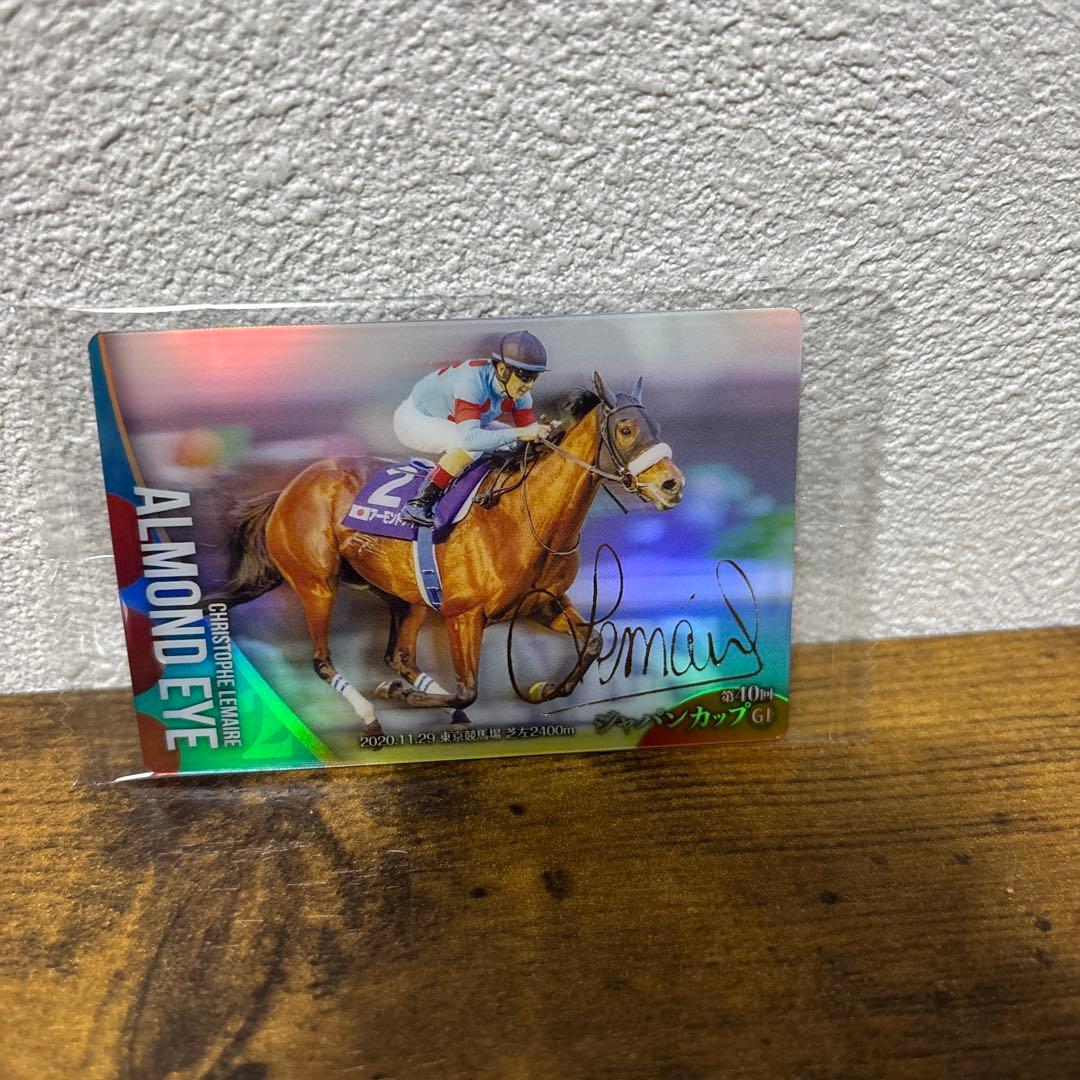 サラブレッドホースコレクション 第2R アーモンドアイ サイン入り 競馬