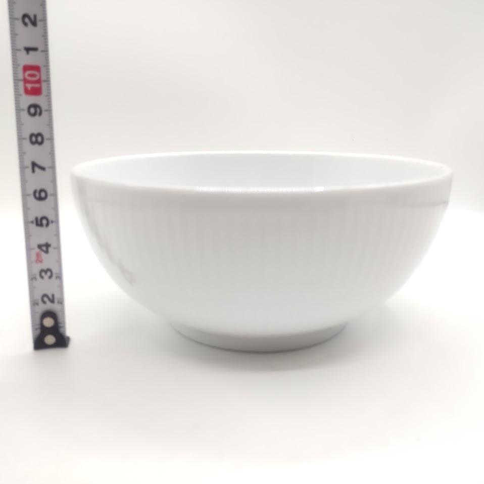 ロイヤルコペンハーゲン ホワイトフルーテッド ボウル 鉢 15.5cm 3個