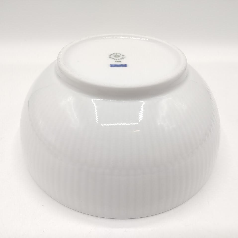 ロイヤルコペンハーゲン ホワイトフルーテッド ボウル 鉢 15.5cm 3個