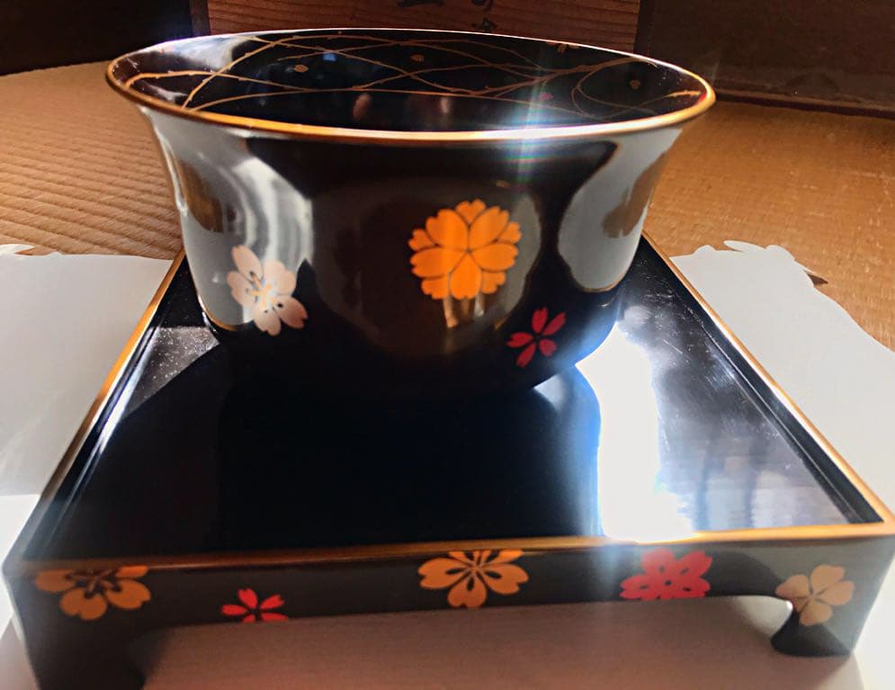 【週末限定価格】輪島塗 わじま塗り 盃洗 2セット 共箱あり