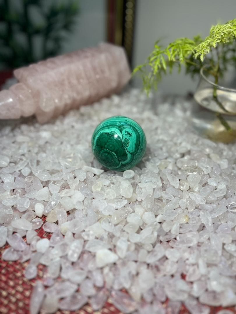 マカライト(和名　孔雀石)