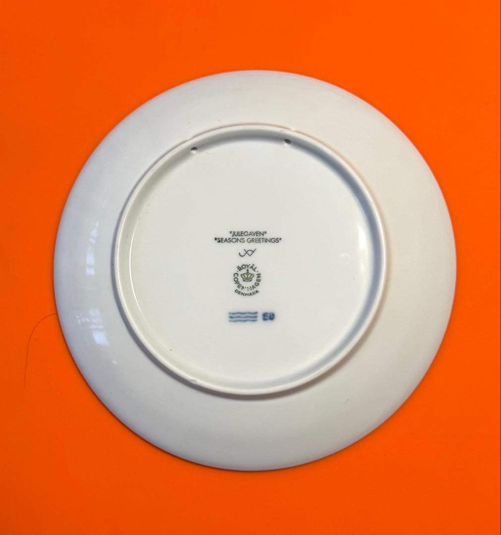 ロイヤルコペンハーゲン 冬の皿4枚セット 2002-2005