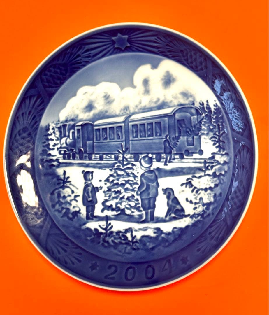 ロイヤルコペンハーゲン 冬の皿4枚セット 2002-2005