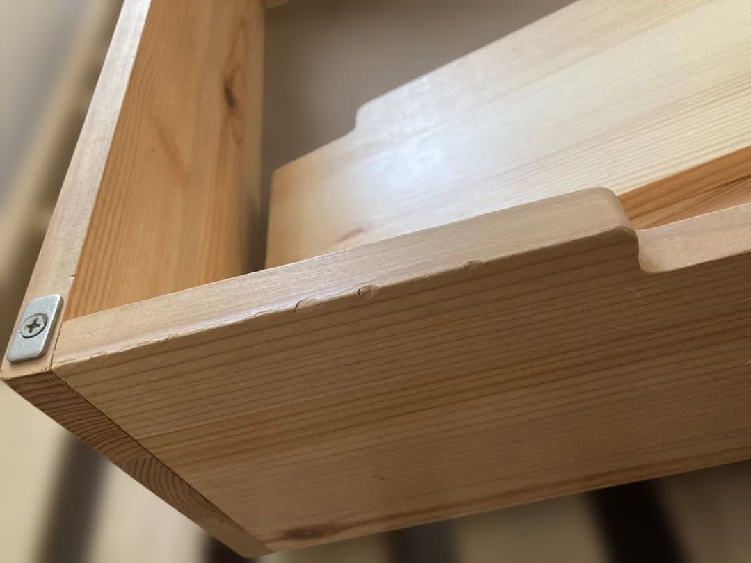 ☆引取限定☆ 無印良品 シングルベッドフレーム パイン材 収納ボックス