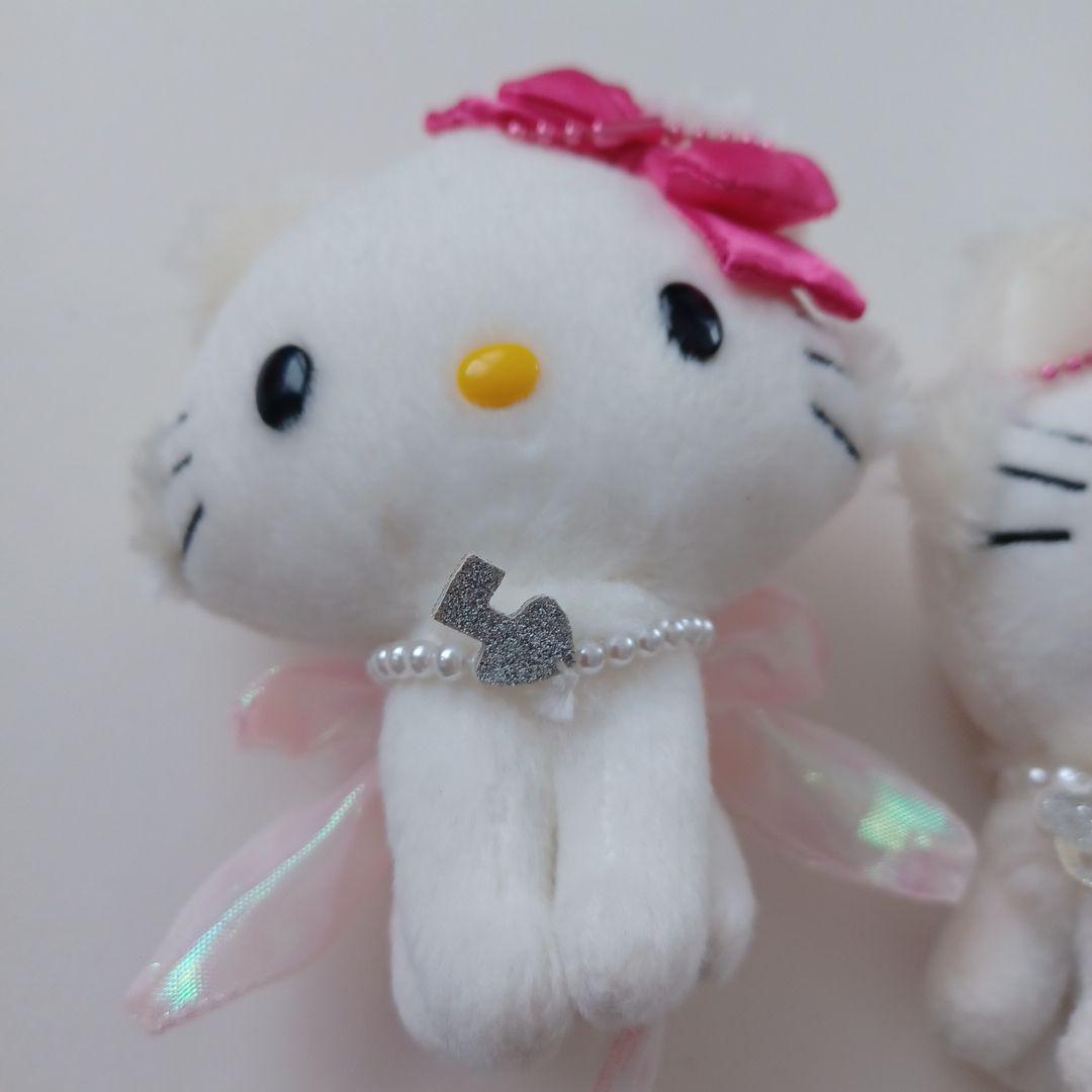 チャーミーキティ ぬいぐるみ マスコット 3個 サンリオ レトロ 当時物