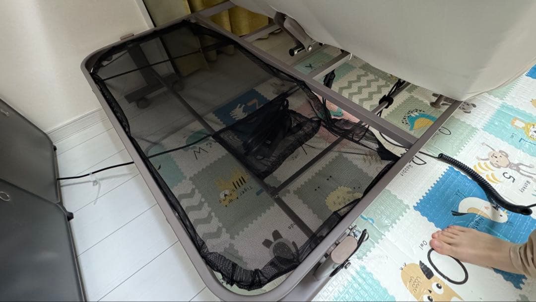 【美品】ATEX AX-BE560 電動折りたたみベッド